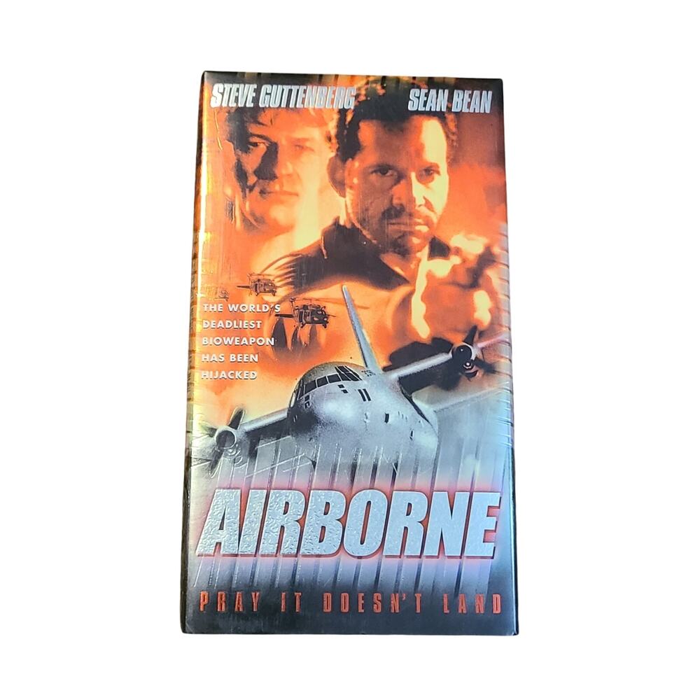 Airborne (VHS, 1998) Steve Guttenberg, Sean Bean, Kim Coates